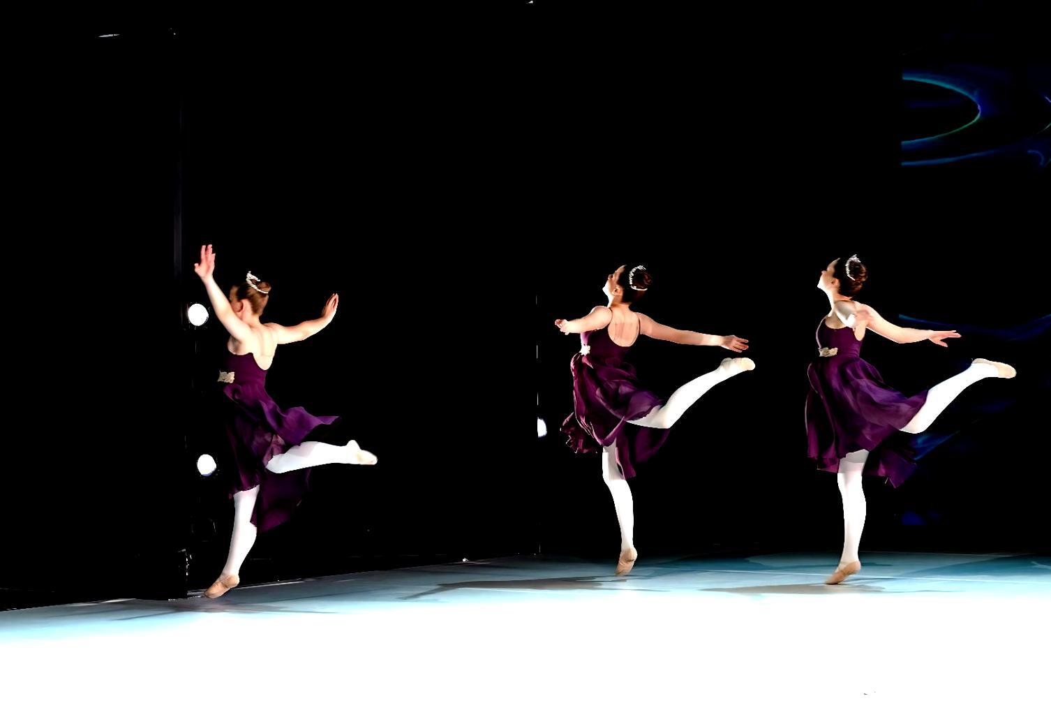 Ballettstudio während einer Trainingssession